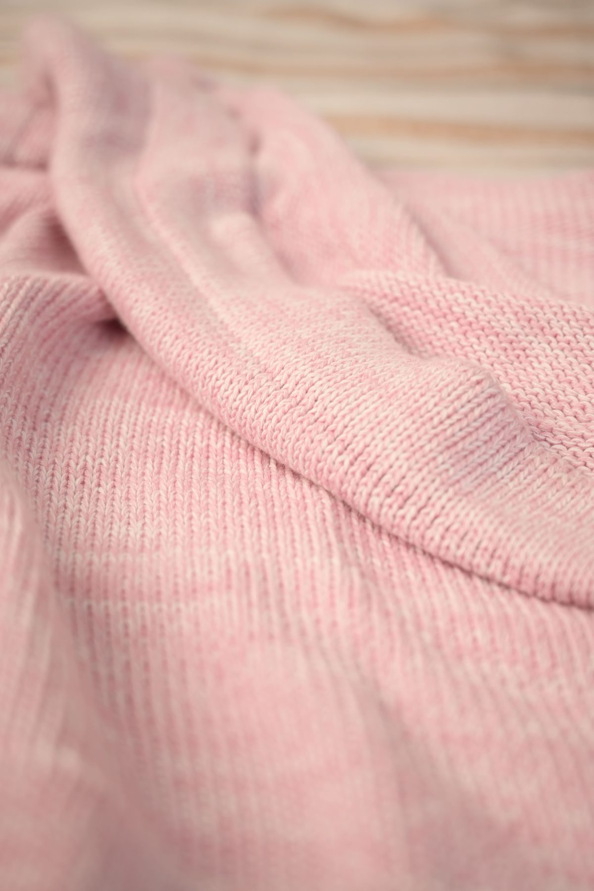Solid Pink Baby Blanket