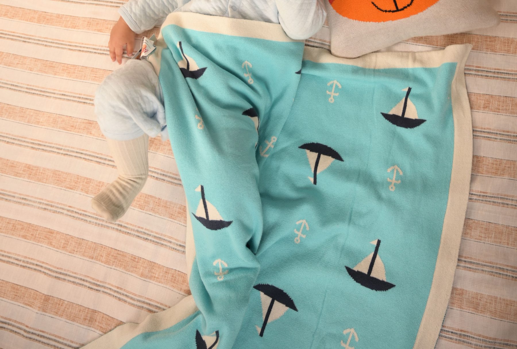 Sailboat Baby Blanket