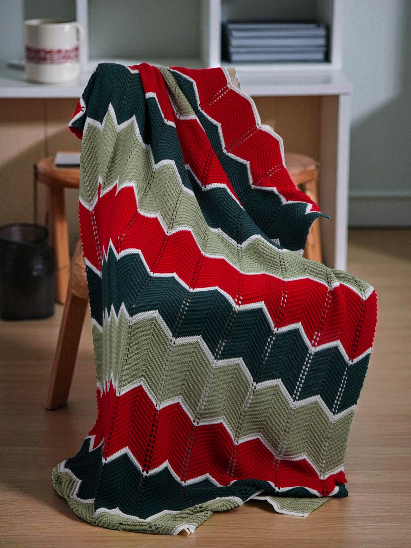 Alpine Chevron Throw