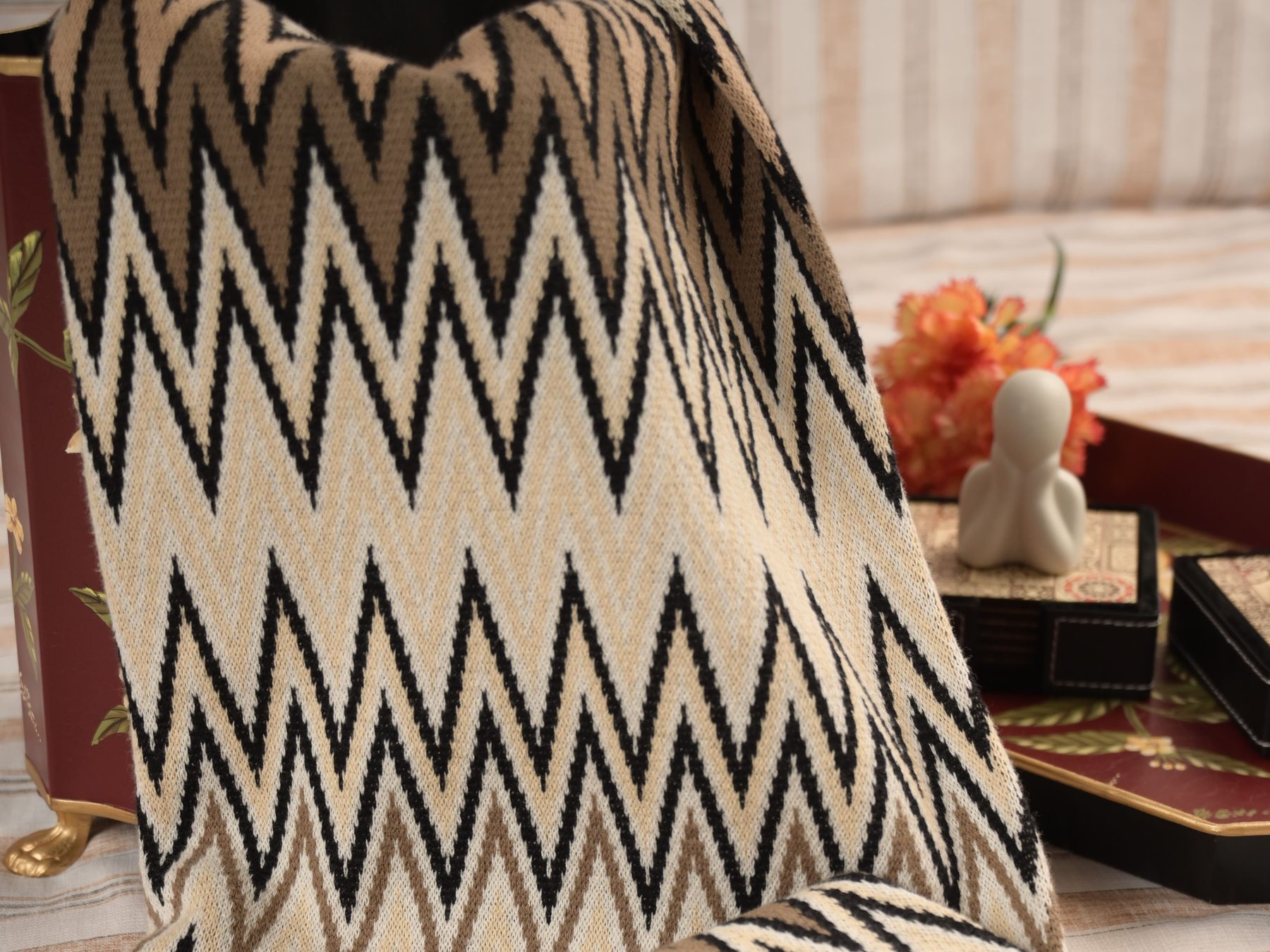Chevron Zigzag Throw