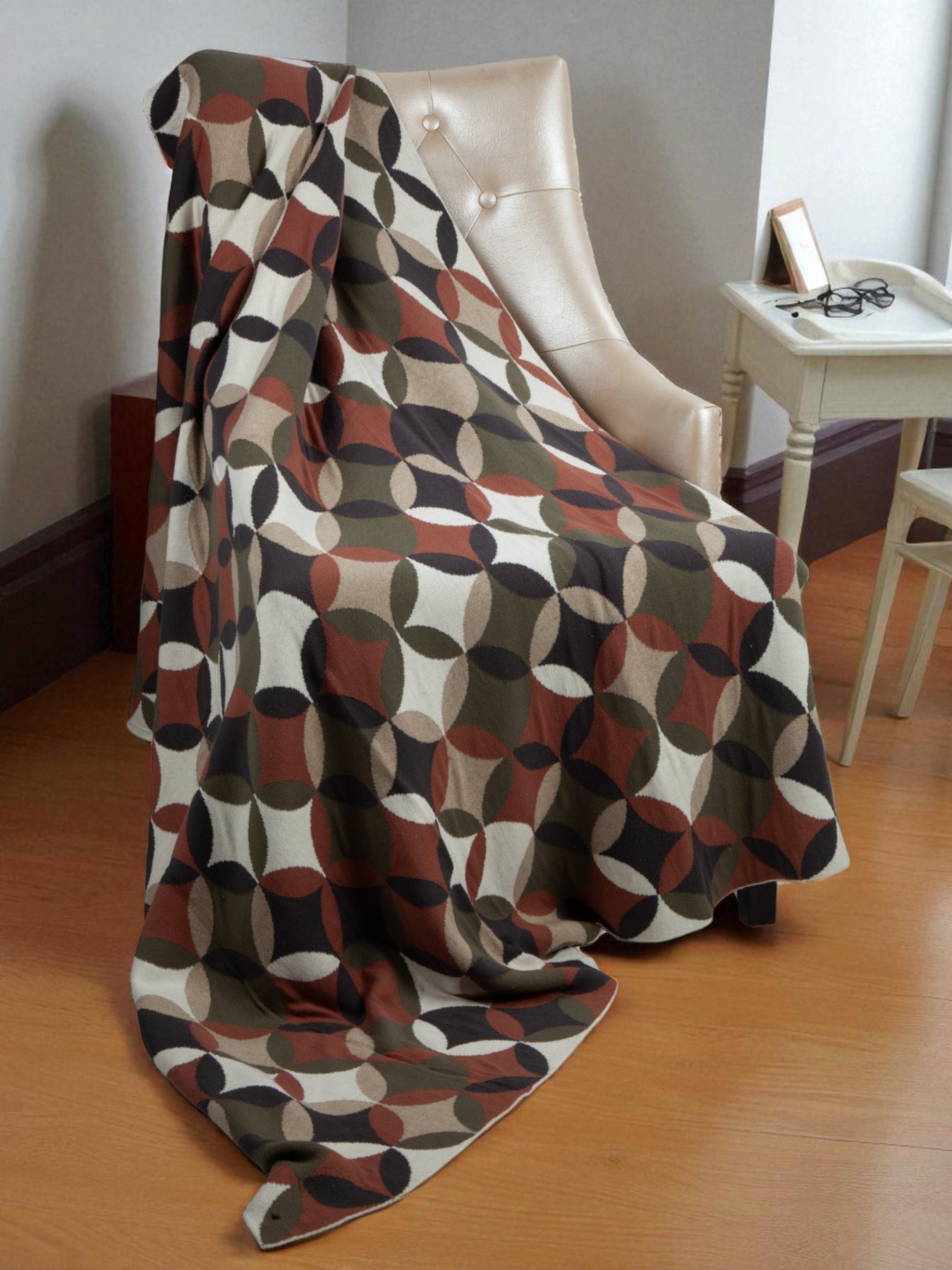Mosaic Circle Throw